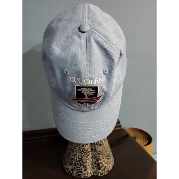 USGA Other - 2019 US OPEN HAT - Pebble Beach Light Blue USGA Member Golf Cap Strap Back